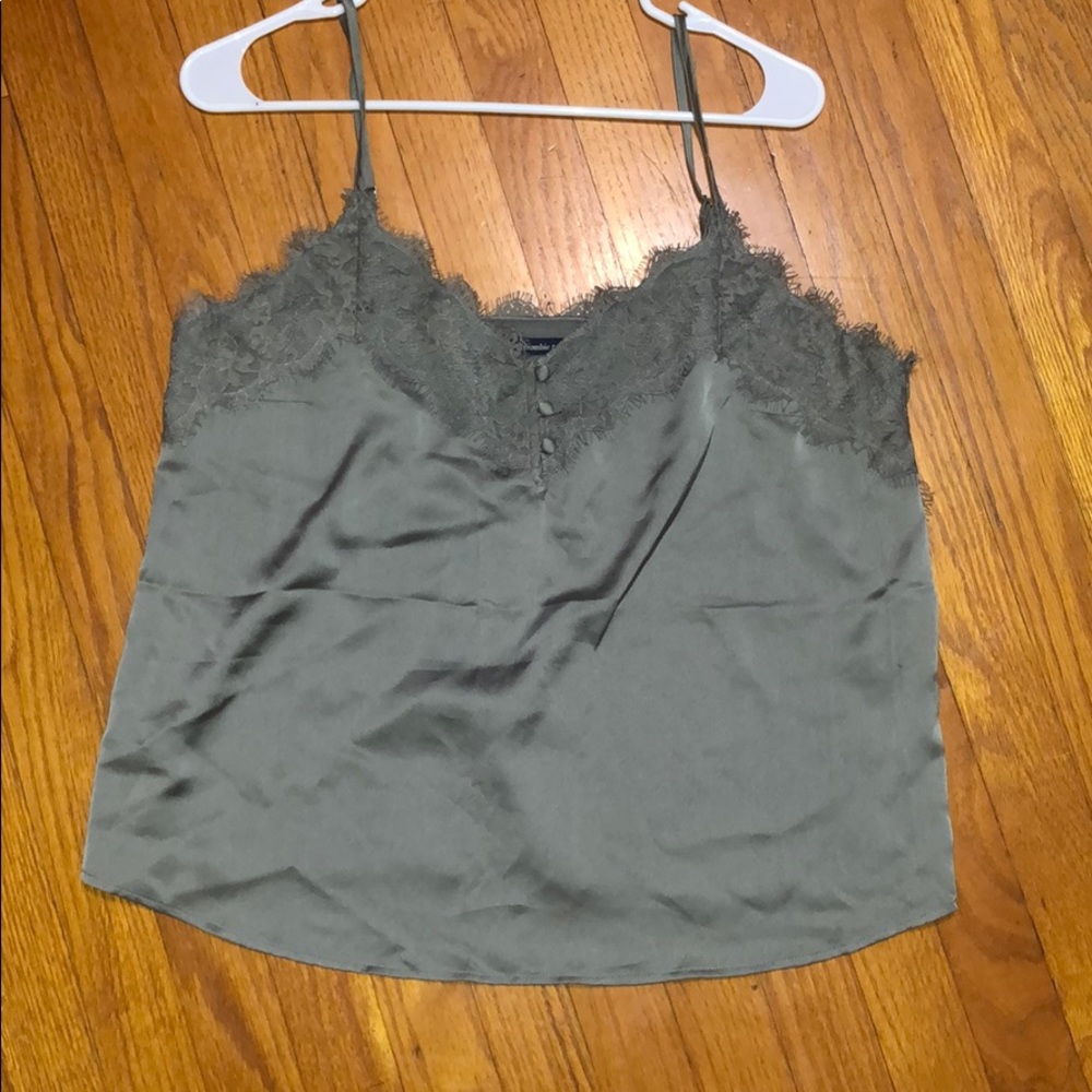 Lace trim cami - Abercrombie